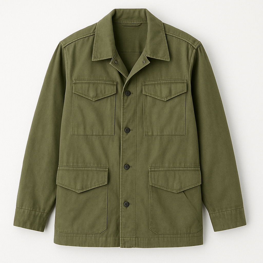 Maden Retro M65 Jas Groen Outdoor Windbreaker