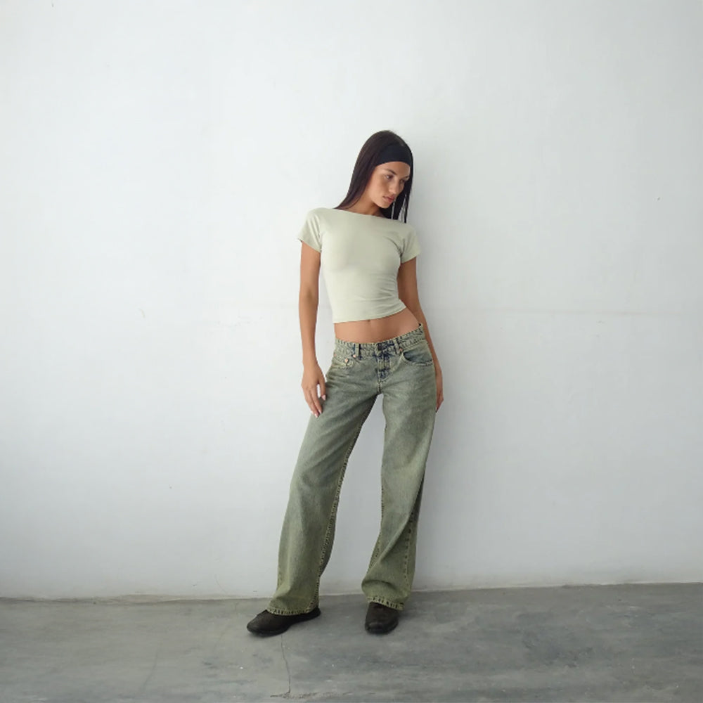 Noach | Jeans met lage taille