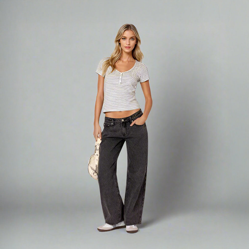 Noach | Jeans met lage taille