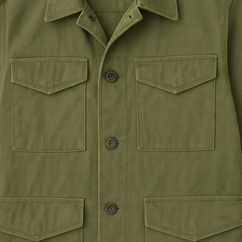 Maden Retro M65 Jas Groen Outdoor Windbreaker