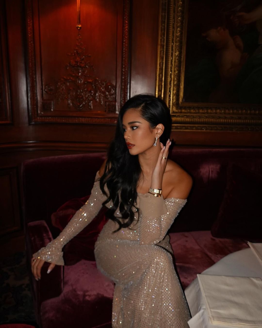 Sophie | Glitterjurk